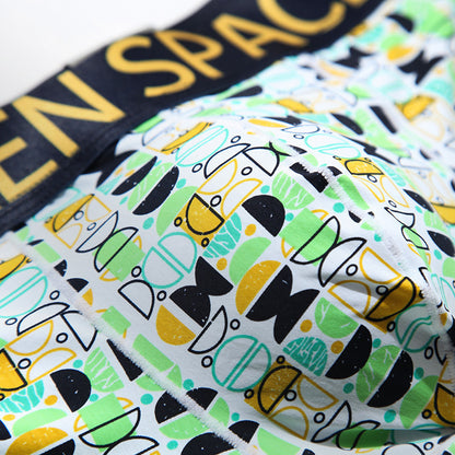 Ice Silk Fashion Printed Boxers