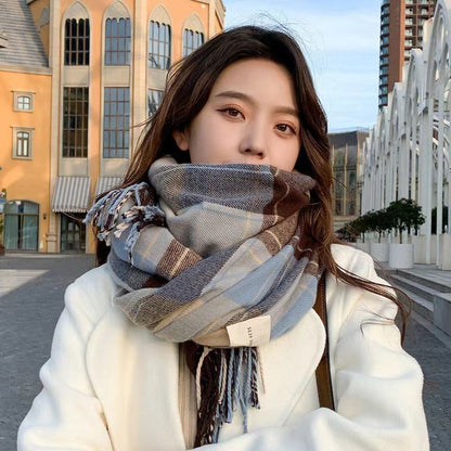 Warm Winter Scarf, Thickened, Couple, Trendy, High-Grade, Shawl