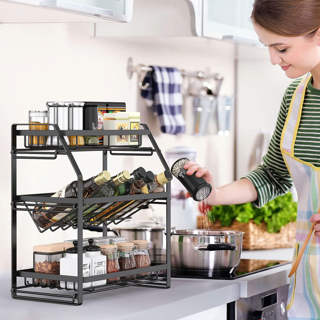 3-Tier Spice Rack Organizer