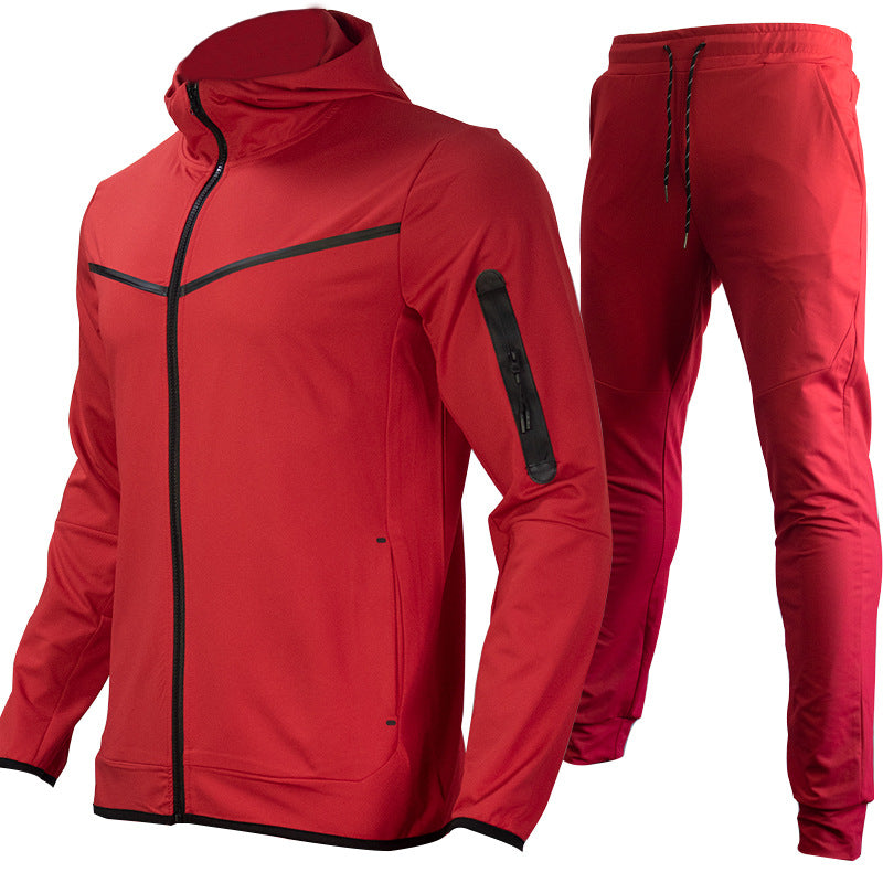 Men's Sportswear Trousers Hooded Suits