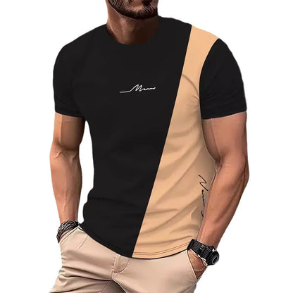 Men's Clothing Sports Digital 3D T-shirt Short Sleeve