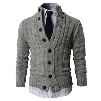 European And American Men's Business Sweater