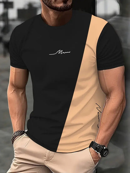 Men's Clothing Sports Digital 3D T-shirt Short Sleeve