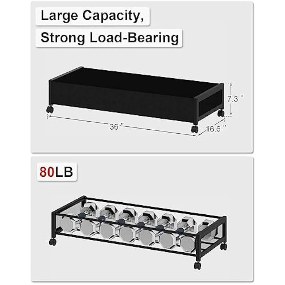 Underbed Storage Containers with Wheels