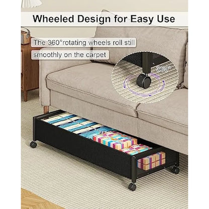 Underbed Storage Containers with Wheels