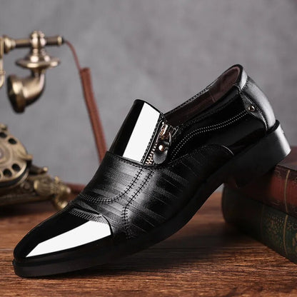 Versatile Men's Leather Business Shoes