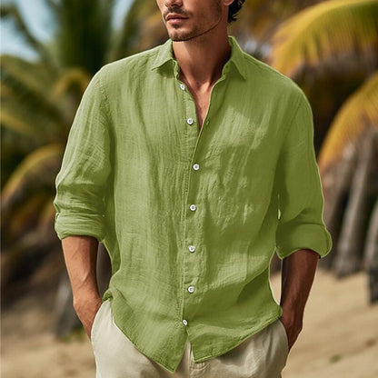 Men's Casual Solid Color  Shirt