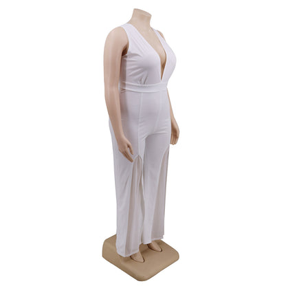 Women Plus Size Jumpsuit