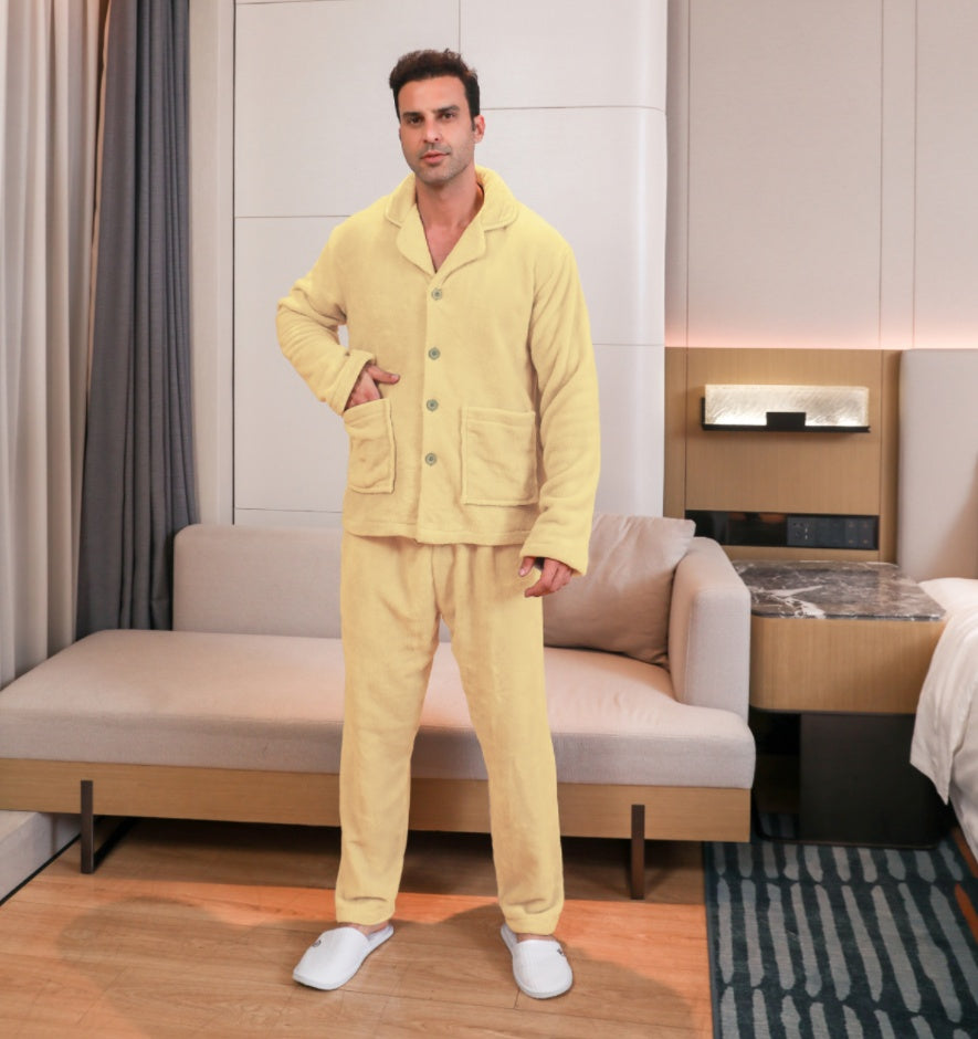 Men's Pajama Velvet Set