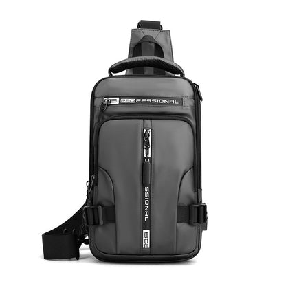 Multifunctional Crossbody Backpack for Men