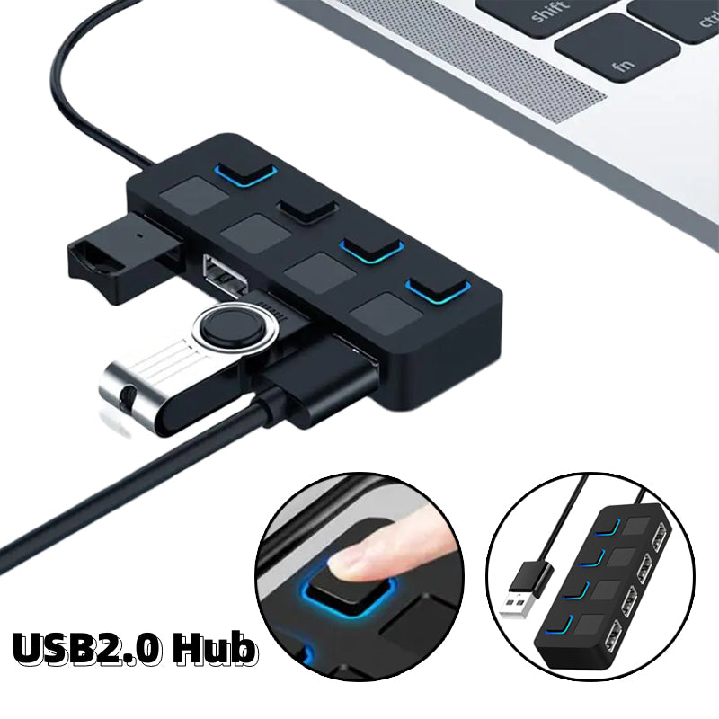 4-Port USB 2.0 Hub