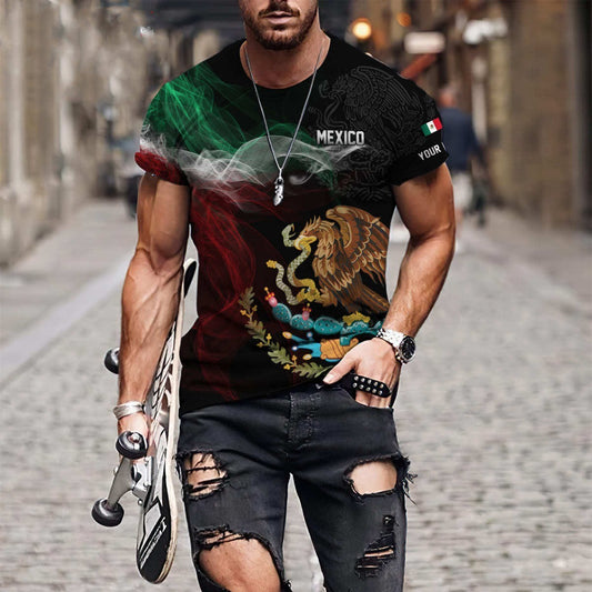 Men's Mexican 3D Printed Short-sleeved T-shirt