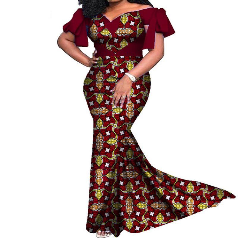 Robes longues décontractées en coton pour femmes