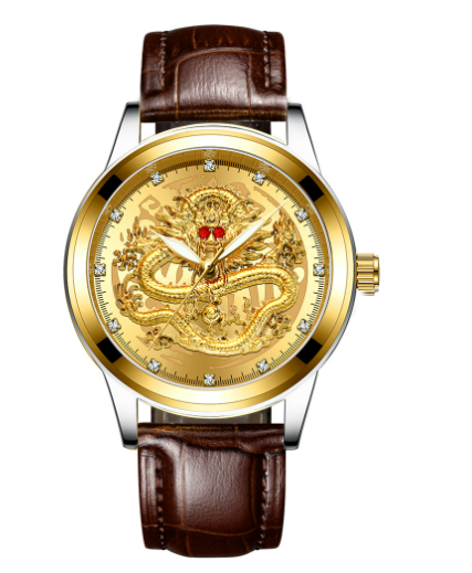 Men's Luxury Stainless Steel Water Resistant Wristwatch