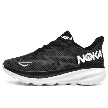 Lightweight, Shock Absorption, Lace-Up Mesh Sneakers