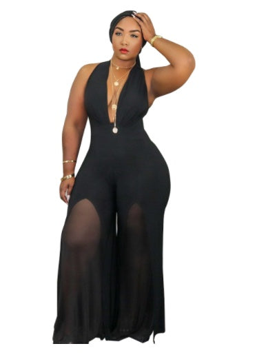 Women Plus Size Jumpsuit