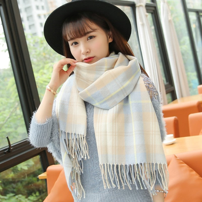 Warm Winter Scarf, Thickened, Couple, Trendy, High-Grade, Shawl