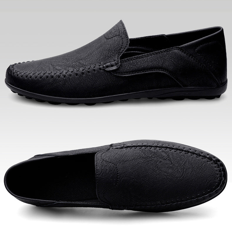 Summer Men's Slip-on Lofter Trendy British-style Casual Shoes