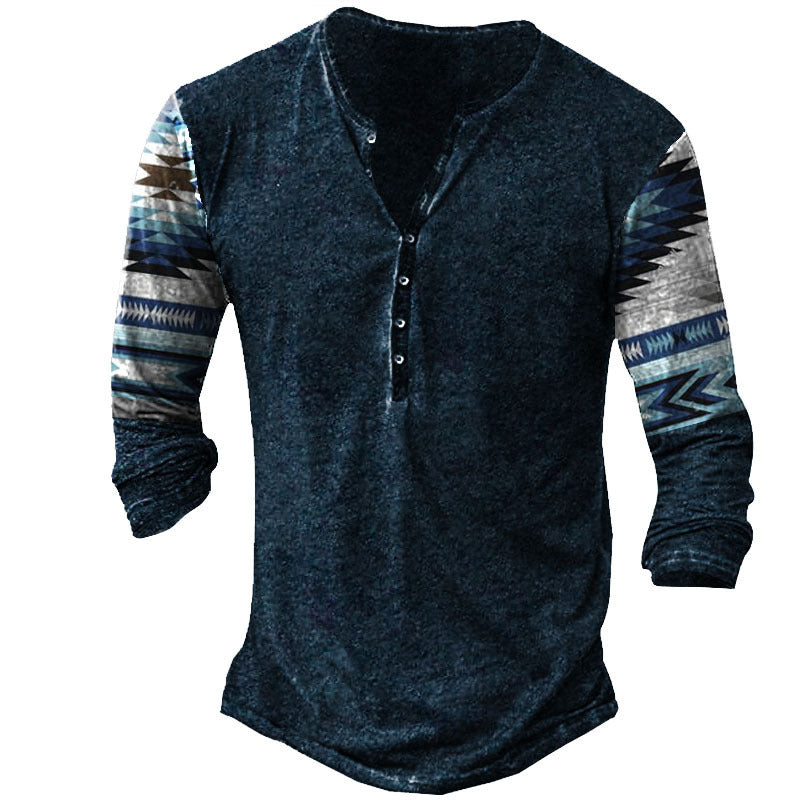 Digital Printing Men's Street Sports Fashion Top