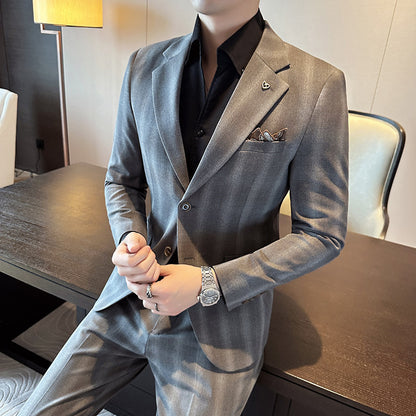 Modern & Versatile Men's Business Casual Suit