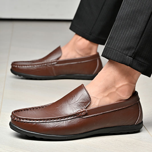 Slip-On Cowhide Shoes