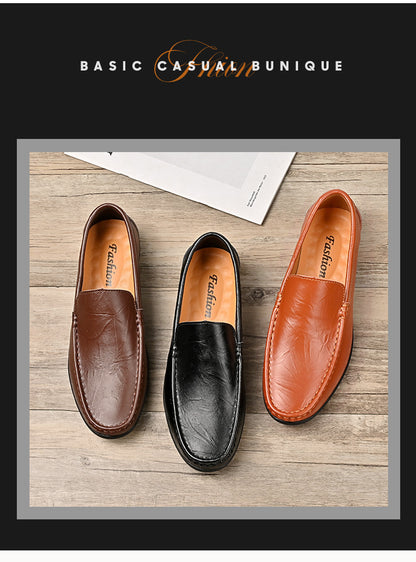 Slip-On Cowhide Shoes