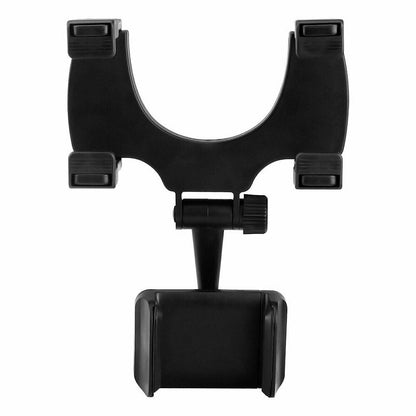 Universal Car Rear View Mirror Mount Stand GPS Cell Phone Holder 360 Rotation