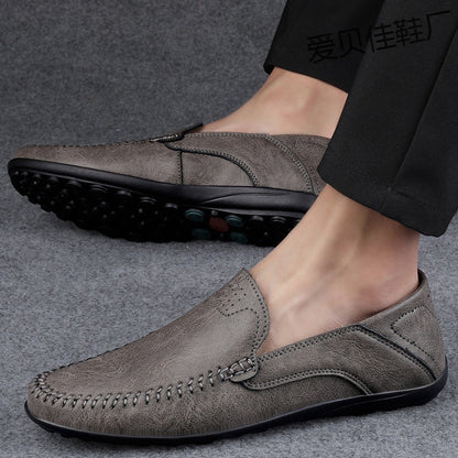 Summer Men's Slip-on Lofter Trendy British-style Casual Shoes