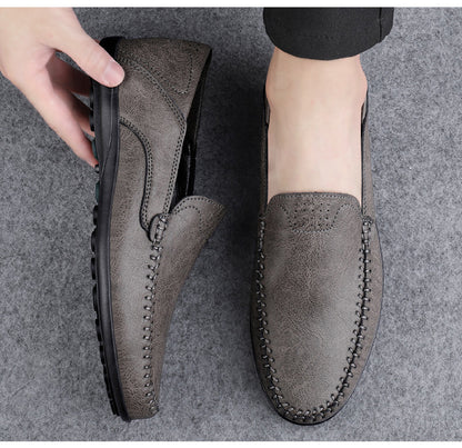 Summer Men's Slip-on Lofter Trendy British-style Casual Shoes