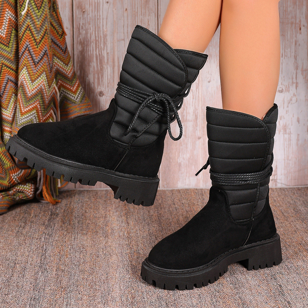 Women Fashionable & Functional Mid-Calf Snow Boots