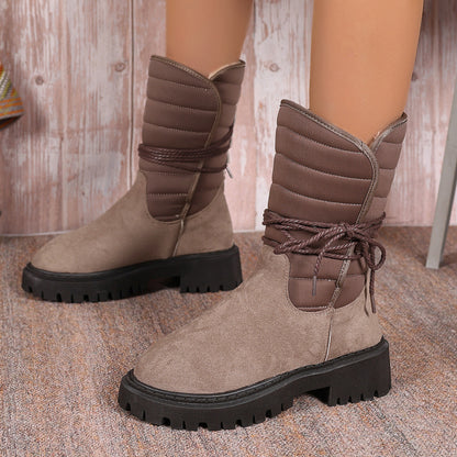 Women Fashionable & Functional Mid-Calf Snow Boots