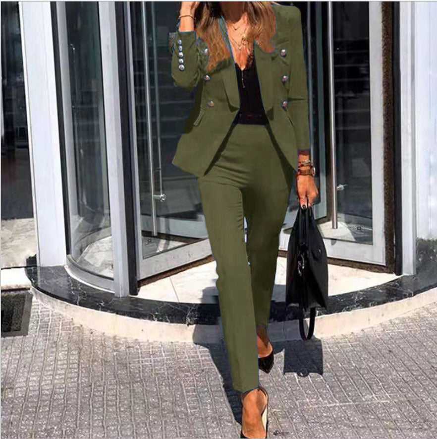 Women Two-Piece Casual Suit