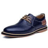 Men's soft business suit lace-up shoes