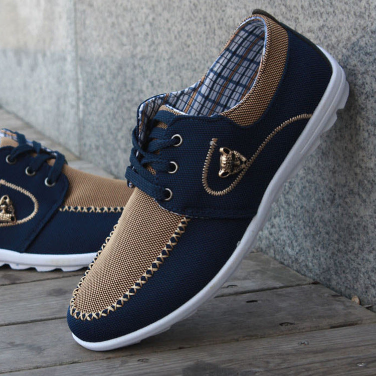 Zapatos de lona casuales para hombre