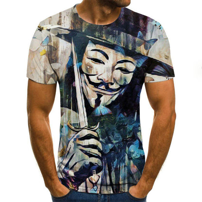 Camiseta estampada hombre