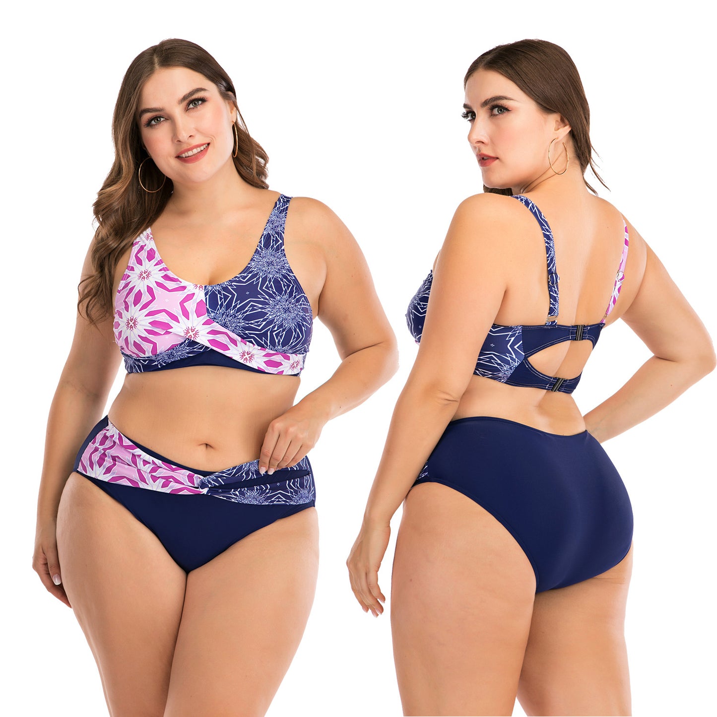 Bikini de talla grande para mujer