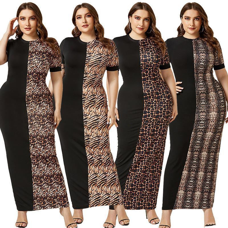 Vestido ajustado largo y ajustado para mujer