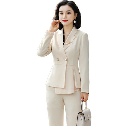 Business Wear Lady Temperament Host Working Dress