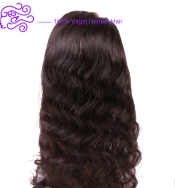 Natural Color Real Hair 360  Full Lace Accessories Wig