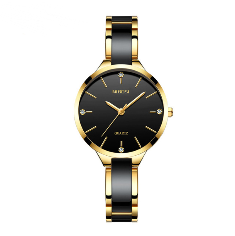Waterproof Ceramic Quartz Watch