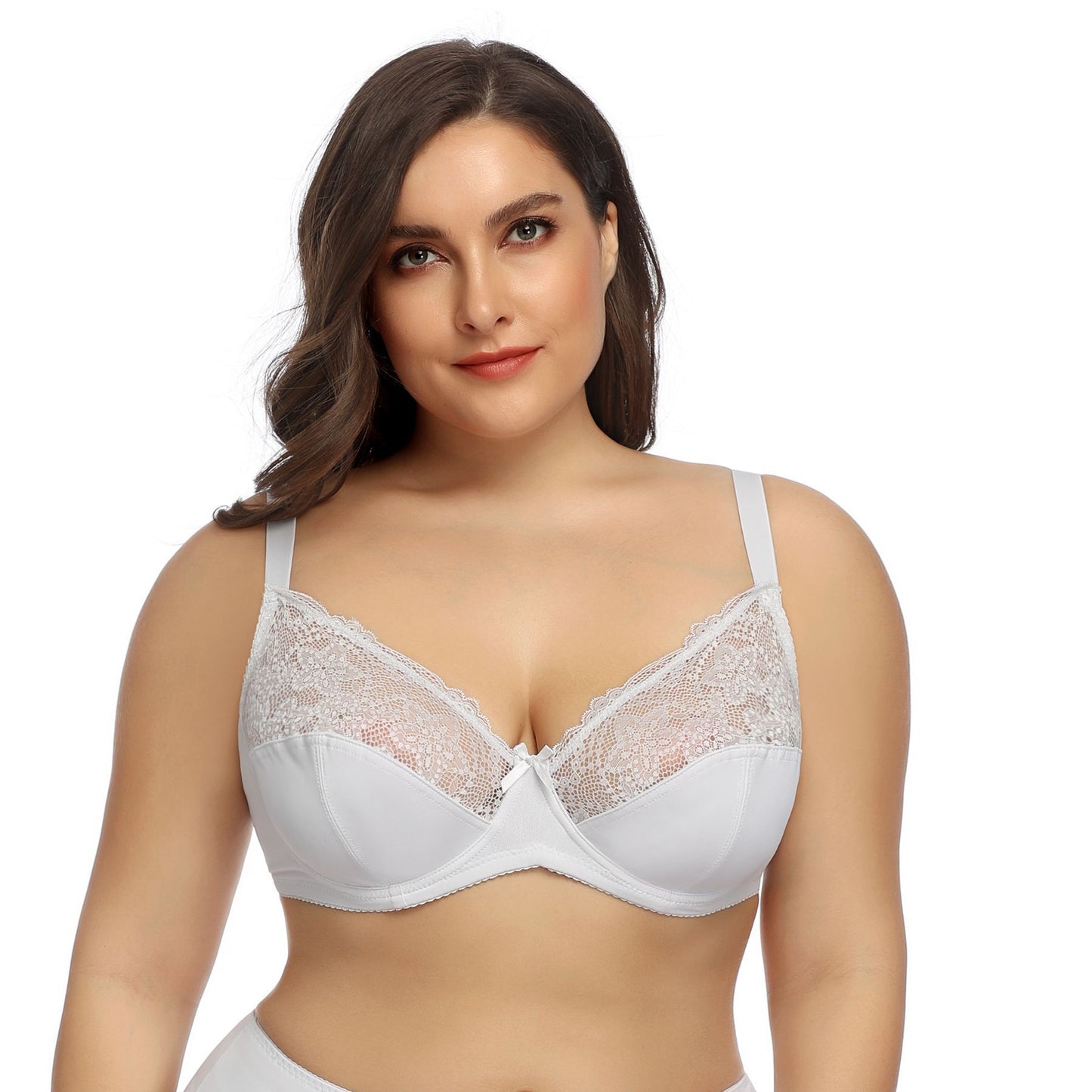 Ultra-thin Full Cup Lace Bra