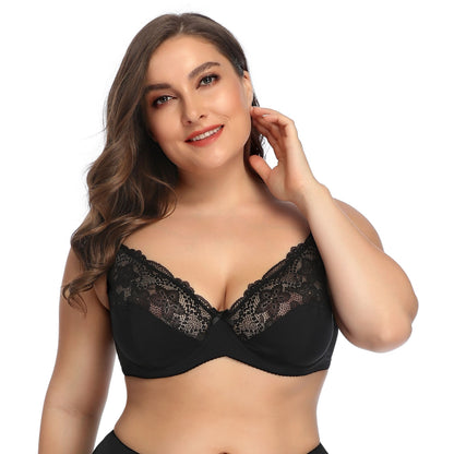 Ultra-thin Full Cup Lace Bra