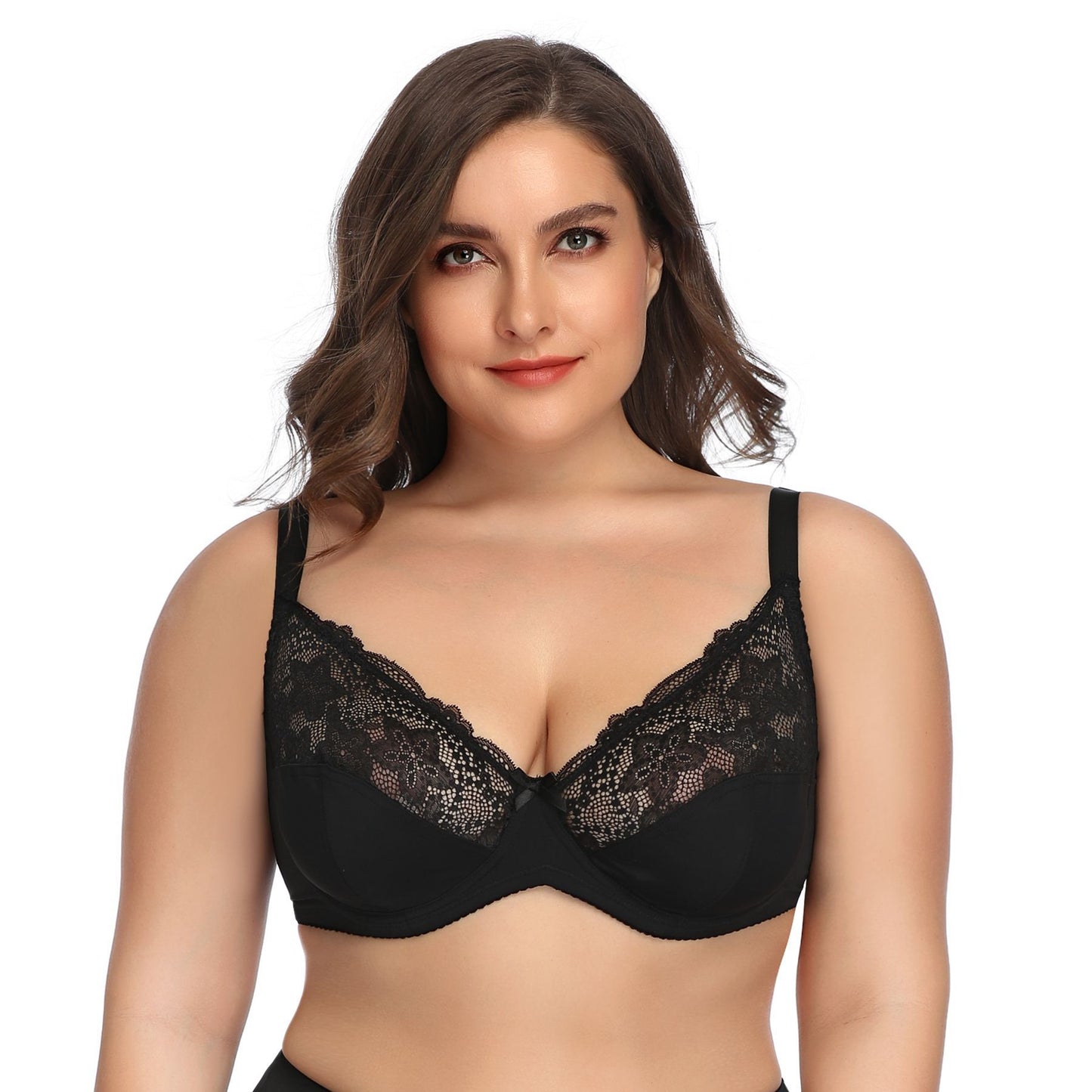 Ultra-thin Full Cup Lace Bra