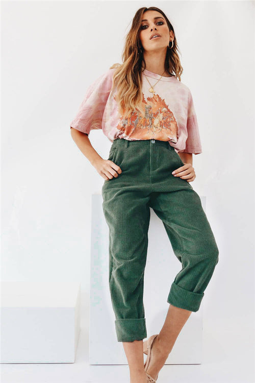 Pantalons pour femmes à la mode décontractée de printemps