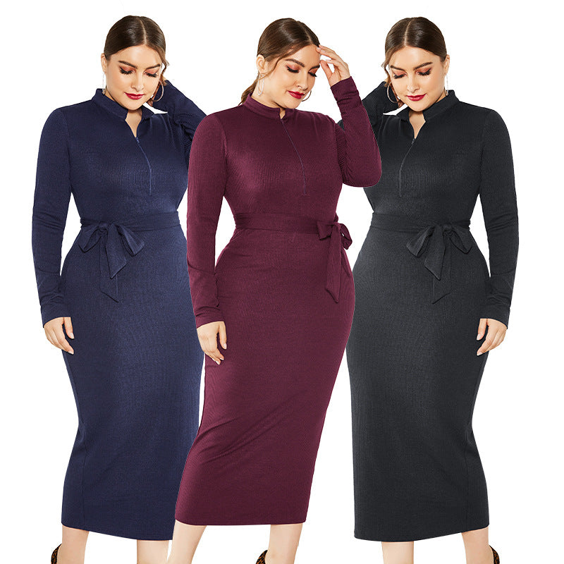 Robe Moulante Femme Grande Taille