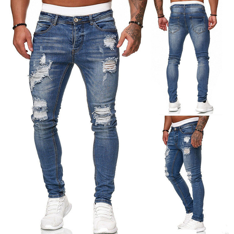 Jeans déchirés pour hommes