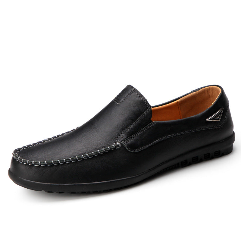 Low Cut Flat Bottomed Slip On Casual Men's Shoes