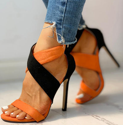 Women Fashion Color Matching Sandals