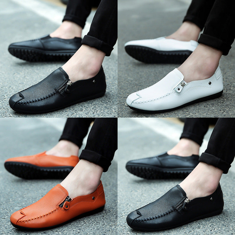 Chaussures décontractées à pois pour hommes à la mode