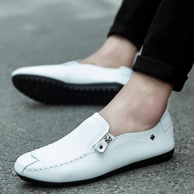 Chaussures décontractées à pois pour hommes à la mode